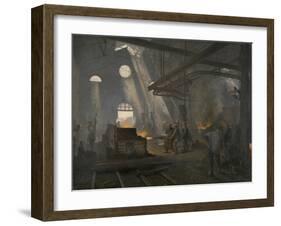 Une forge-Fernand Cormon-Framed Giclee Print