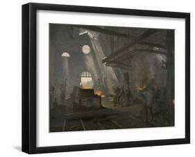 Une forge-Fernand Cormon-Framed Giclee Print