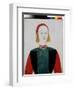 Une Jeune Fille (A Girl). Peinture De Kasimir Severinovich Malevitch (Malevich, Malevic) (1878-1935-Kazimir Severinovich Malevich-Framed Giclee Print