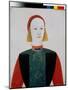 Une Jeune Fille (A Girl). Peinture De Kasimir Severinovich Malevitch (Malevich, Malevic) (1878-1935-Kazimir Severinovich Malevich-Mounted Giclee Print