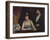 Une loge aux Italiens-a box at the Italian Opera, around 1874 Canvas, 98 x 130.-Eva Gonzales-Framed Giclee Print