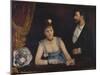 Une loge aux Italiens-a box at the Italian Opera, around 1874 Canvas, 98 x 130.-Eva Gonzales-Mounted Giclee Print