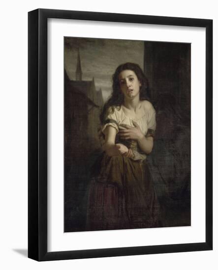 Une mendiante-Hugues Merle-Framed Giclee Print