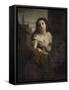 Une mendiante-Hugues Merle-Framed Stretched Canvas