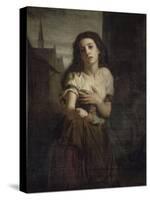 Une mendiante-Hugues Merle-Stretched Canvas