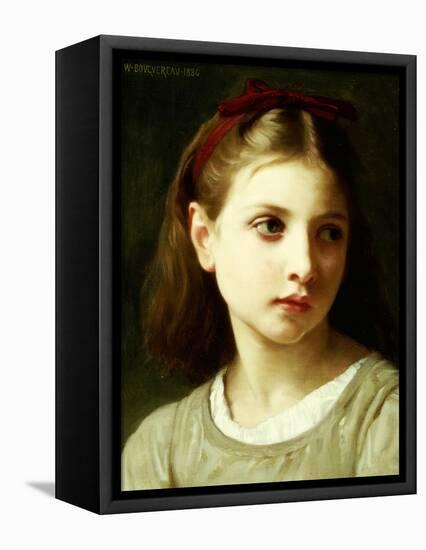 Une Petite Fille, 1886-William Adolphe Bouguereau-Framed Stretched Canvas