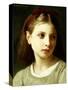 Une Petite Fille, 1886-William Adolphe Bouguereau-Stretched Canvas