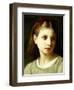 Une Petite Fille, 1886-William Adolphe Bouguereau-Framed Giclee Print