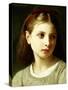 Une Petite Fille, 1886-William Adolphe Bouguereau-Stretched Canvas