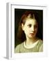 Une Petite Fille, 1886-William Adolphe Bouguereau-Framed Giclee Print