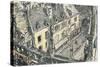 'Une Rue De Valogne', c1911-Georges Dupuis-Stretched Canvas