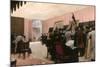 Une séance du jury de peinture au Salon des Artistes français (1883 ?)-Henri Gervex-Mounted Giclee Print