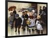 Une Sortie De Classe-Henri Jules Geoffroy-Framed Giclee Print