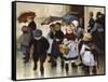 Une Sortie De Classe-Henri Jules Geoffroy-Framed Stretched Canvas