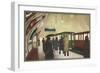 Une Station de Metro-R. Menager-Framed Art Print