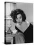 Une Vie Perdue SMASH UP-THE STORY OF A WOMAN by Stuart Heisler with Susan Hayward, 1947 (b/w photo)-null-Stretched Canvas