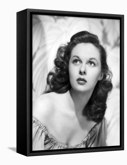 Une Vie Perdue SMASH UP-THE STORY OF A WOMAN by Stuart Heisler with Susan Hayward, 1947 (b/w photo)-null-Framed Stretched Canvas
