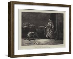 Uneasy Lies the Head That Wears a Crown-John Charles Dollman-Framed Giclee Print