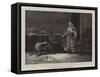 Uneasy Lies the Head That Wears a Crown-John Charles Dollman-Framed Stretched Canvas