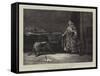 Uneasy Lies the Head That Wears a Crown-John Charles Dollman-Framed Stretched Canvas