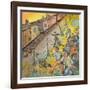 Unemployed Men Robbing an Apple Orchard-Ronald Ginther-Framed Giclee Print