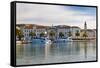 Unesco Town of Trogit View-xbrchx-Framed Stretched Canvas