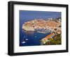 Unesco World Heritage Old Town Harbour, Dubrovnik, Croatia-Christian Kober-Framed Photographic Print