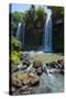 Unesco World Heritage Site, Iguazu Falls, Argentina, South America-Michael Runkel-Stretched Canvas