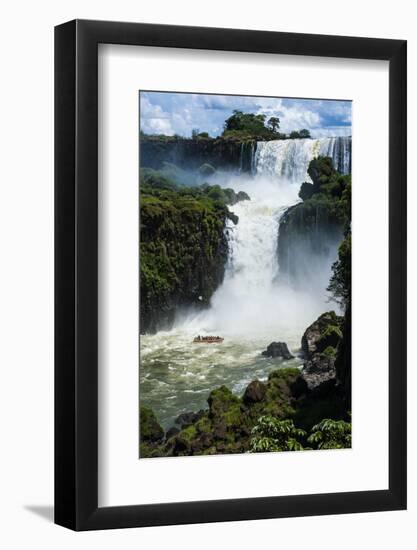 Unesco World Heritage Site, Iguazu Waterfall, Argentina, South America-Michael Runkel-Framed Photographic Print