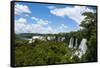 Unesco World Heritage Site, Iguazu Waterfall, Argentina, South America-Michael Runkel-Framed Stretched Canvas