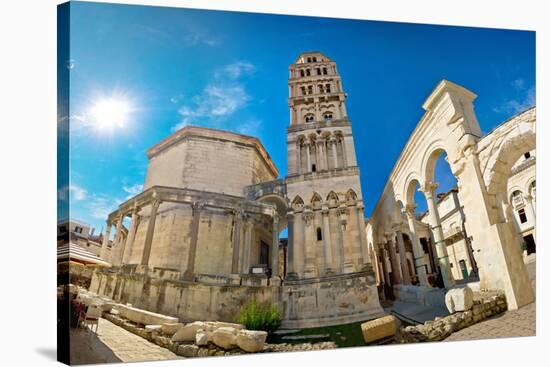 Unesco World Heritage Site in Split-xbrchx-Stretched Canvas