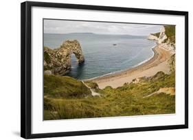 Unesco World Heritage Site Jurassic Coast Dorset England Uk-Veneratio-Framed Photographic Print