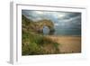 Unesco World Heritage Site Jurassic Coast Dorset England Uk-Veneratio-Framed Photographic Print