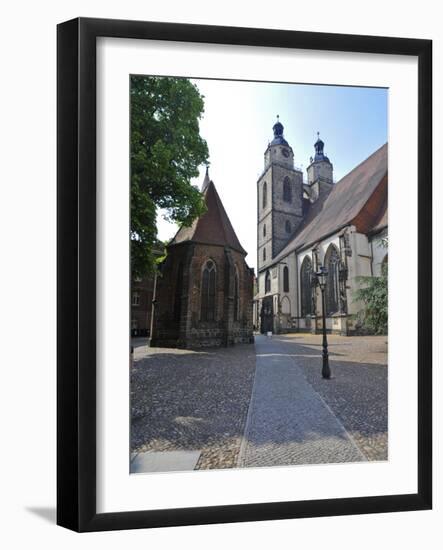 UNESCO World Heritage Site, Luther's Town of Wittenberg, Saxony-Anhalt, Germany-Michael Runkel-Framed Photographic Print