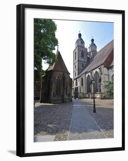 UNESCO World Heritage Site, Luther's Town of Wittenberg, Saxony-Anhalt, Germany-Michael Runkel-Framed Photographic Print