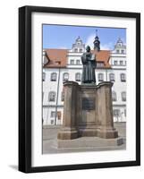 UNESCO World Heritage Site, Luther's Town of Wittenberg, Saxony-Anhalt, Germany-Michael Runkel-Framed Photographic Print