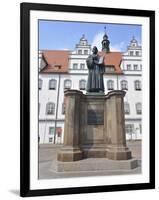 UNESCO World Heritage Site, Luther's Town of Wittenberg, Saxony-Anhalt, Germany-Michael Runkel-Framed Photographic Print