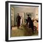 Unexpected Return, C1884-C1888-Il'ya Repin-Framed Giclee Print