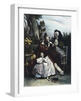 Unexpected Return-Achille Deveria-Framed Giclee Print