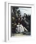 Unexpected Return-Achille Deveria-Framed Giclee Print