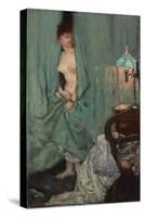 Unexpected Visit; Visite Imprevue, 1878-Henri Gervex-Stretched Canvas
