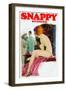 Unfaithful Husbands, Snappy Stories Magazine Preliminary Cover-Enoch Bolles-Framed Art Print