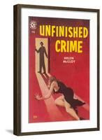 Unfinished Crime-null-Framed Art Print