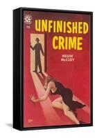 Unfinished Crime-null-Framed Stretched Canvas