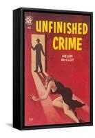 Unfinished Crime-null-Framed Stretched Canvas