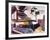 Unfinished Landscape with Tree Branches-Roger de La Fresnaye-Framed Giclee Print