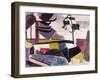 Unfinished Landscape with Tree Branches-Roger de La Fresnaye-Framed Giclee Print