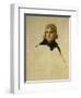 Unfinished Portrait of General Bonaparte (1769-1821) circa 1797-98-Jacques-Louis David-Framed Premium Giclee Print