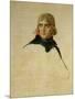 Unfinished Portrait of General Bonaparte (1769-1821) circa 1797-98-Jacques-Louis David-Mounted Giclee Print