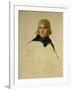 Unfinished Portrait of General Bonaparte (1769-1821) circa 1797-98-Jacques-Louis David-Framed Giclee Print